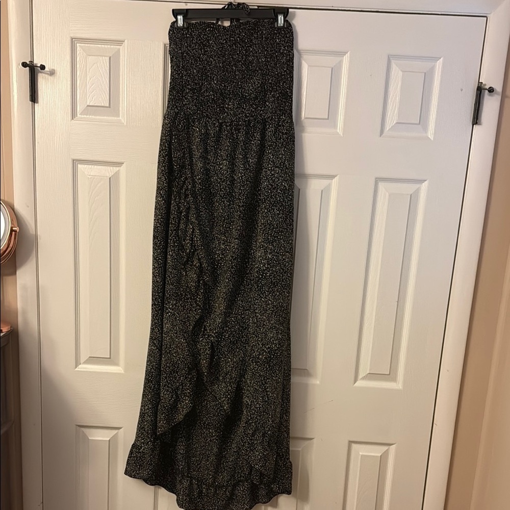 Open back boutique dress